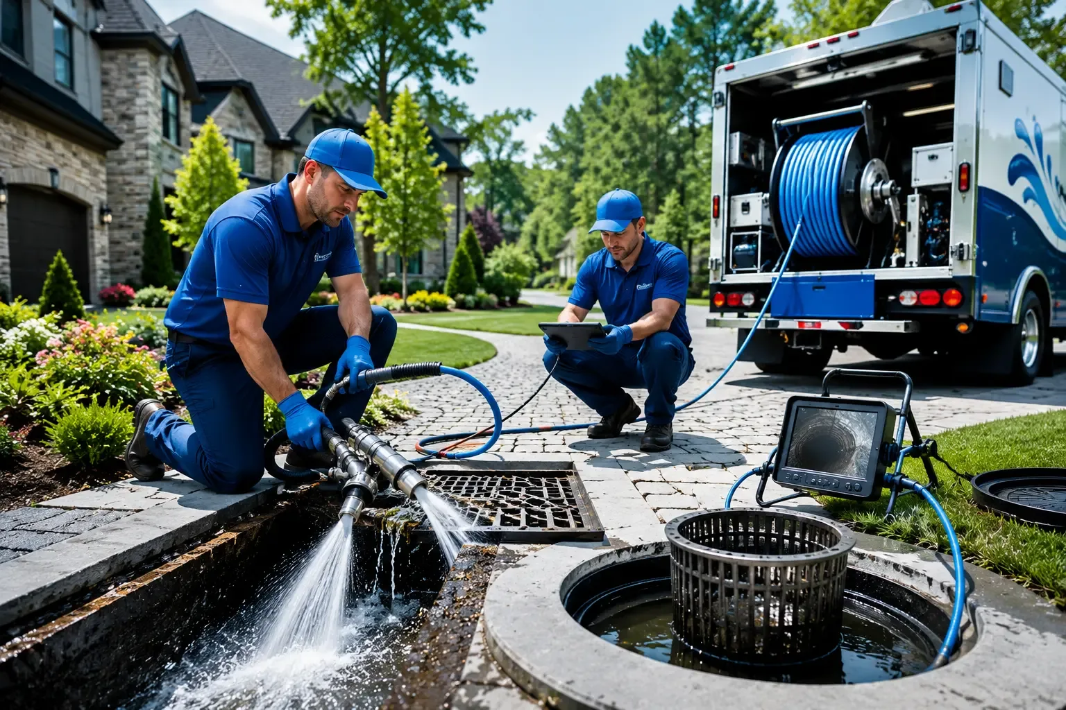 Local outdoor drain cleaning professionals in Jena, LA